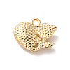 Rack Plating Alloy Charms PALLOY-O106-08G-01-2