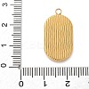 304 Stainless Steel Pendants LS-STAS-F349-03G-01-3