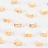 Brass Beads KK-BC0004-15G-5
