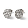 Non-Tarnish 304 Stainless Stud Earring Findings STAS-M314-01A-P-1