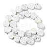Natural Howlite Beads Strands G-B065-B15-3
