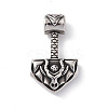 304 Stainless Steel Manual Polishing Pendants STAS-G267-21AS-2
