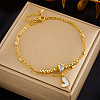 Heart Alloy Enamel Charm Anklets FS-WGF8AF5-01-4