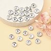 Brass Grade A Crystal Rhinestone Beads RB-A003-10MM-S-2