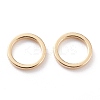 Brass Linking Rings KK-Y003-03C-G-2