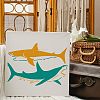 Large Plastic Reusable Drawing Painting Stencils Templates DIY-WH0202-212-7