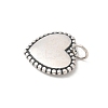 925 Sterling Silver Pendants STER-R008-04AS-02-2