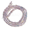 Baking Paint Glass Beads Strands DGLA-D001-03H-2