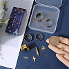 DIY Charm Finger Ring Making Kit DIY-SC0023-59-3