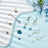 4 Set 4 Style Alloy Dangle Earrings & Stud Earrings EJEW-AN0004-88-7