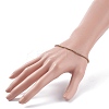 Glass Round Beaded Stretch Bracelet for Women BJEW-JB07911-02-3
