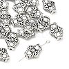 Tibetan Silver Alloy Beads X-LF10426Y-3