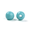 Opaque Solid Color Glass Beads GLAA-N007-4mm-A03-2
