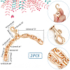 Alloy Mariner Link Chain Purse Strap Extenders DIY-WH0449-55KCG-3