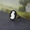 Alloy with Resin Finger Rings FS-WGE901F-04-2