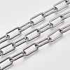 Unwelded Iron Paperclip Chains CH-S125-01B-B-1