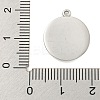 304 Stainless Steel Pendants STAS-L080-014P-01-3