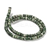 Natural Green Spot Jasper Beads Strands G-Q159-B35-01-3