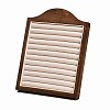 Wooden Ring Organizer Display Photo Frames with Velvet Mat WD-CBA8716-02-1