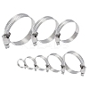 304 Stainless Steel Adjustable Worm Gear Hose Clamps STAS-UN0008-84P-1