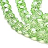 Transparent Glass Beads EGLA-A035-T4mm-B09-3