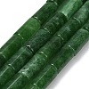 Dyed Natural Malaysia Jade Beads Strands G-C285-B01-01F-2