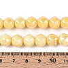 Anti-Tarnish Electroplate Glass Beads Strands X-GLAA-N010-10mm-01-4