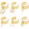 DIY Charm Cuff Ring Making Kit DIY-UN0003-67-1