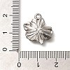 Anti-Tarnish 304 Stainless Steel Pendants STAS-I321-06P-3