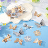 DIY Brass Pendant and Connector Charms Findings Kits DIY-TA0013-46-4