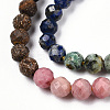 Natural Mixed Gemstone Beads Strands G-D080-A01-02-36-3
