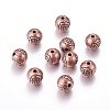 Tibetan Style Alloy Beads PALLOY-ZN-28402-R-FF-1