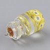 Transparent Glass Wishing Bottle Pendant Decorations LS-EGLA-B002-02A-3