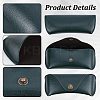 1Pc Imitation Leather Glasses Cases AJEW-CN0001-44A-3