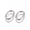 Tarnish Resistant 304 Stainless Steel Open Jump Rings STAS-L234-144B-2