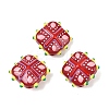 Glass Imitation Jade Beads GLAA-L051-03H-1