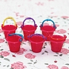 Plastic Bucket Miniature Ornaments PW-WG55717-05-1