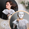 Detachable Fibre Lady's Embroidered Collars AJEW-WH0248-632A-5