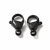 Spray Painted 304 Stainless Steel Lobster Claw Clasps STAS-R120-01C-02-1