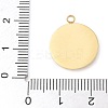 Ion Plating(IP) 304 Stainless Steel with Rhinestone Charms STAS-Q345-02G-01-3