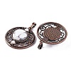 Natural Howlite Pendants G-Q158-03-03-2
