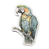 50Pcs Animal PVC Self-Adhesive Cartoon Stickers STIC-B001-04-4