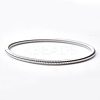 Round Iron French Wire BJEW-T007-03P-NF-1