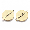 201 Stainless Steel Enamel Links connectors STAS-S079-144C-1