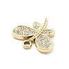 Alloy Rhinestone Pendants FIND-U026-25C-G-2