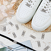 12Pcs Alloy Glass Rhinestone Shoelace Buckle FIND-HS0002-48P-5