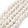 Natural Edison Pearl Beads Strands PEAR-B004-01A-04A-2
