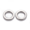 Tarnish Resistant 201 Stainless Steel Linking Rings STAS-L234-040P-2