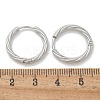 304 Stainless Steel Twist Hoop Earrings for Women LS-EJEW-A130-02C-P-3