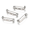 Tarnish Resistant 304 Stainless Steel Brooch Findings Sets LS-STAS-G137-52P-02-3